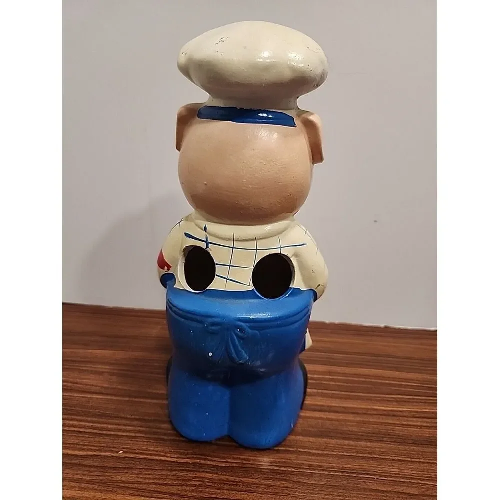 Royal Coronet Dan Brechner Pig Chef‎ Utensil Spoon Holder Vintage
